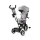 Kinderkraft Rowerek Trójkołowy Aston Grey - 463171 - zdjęcie 3